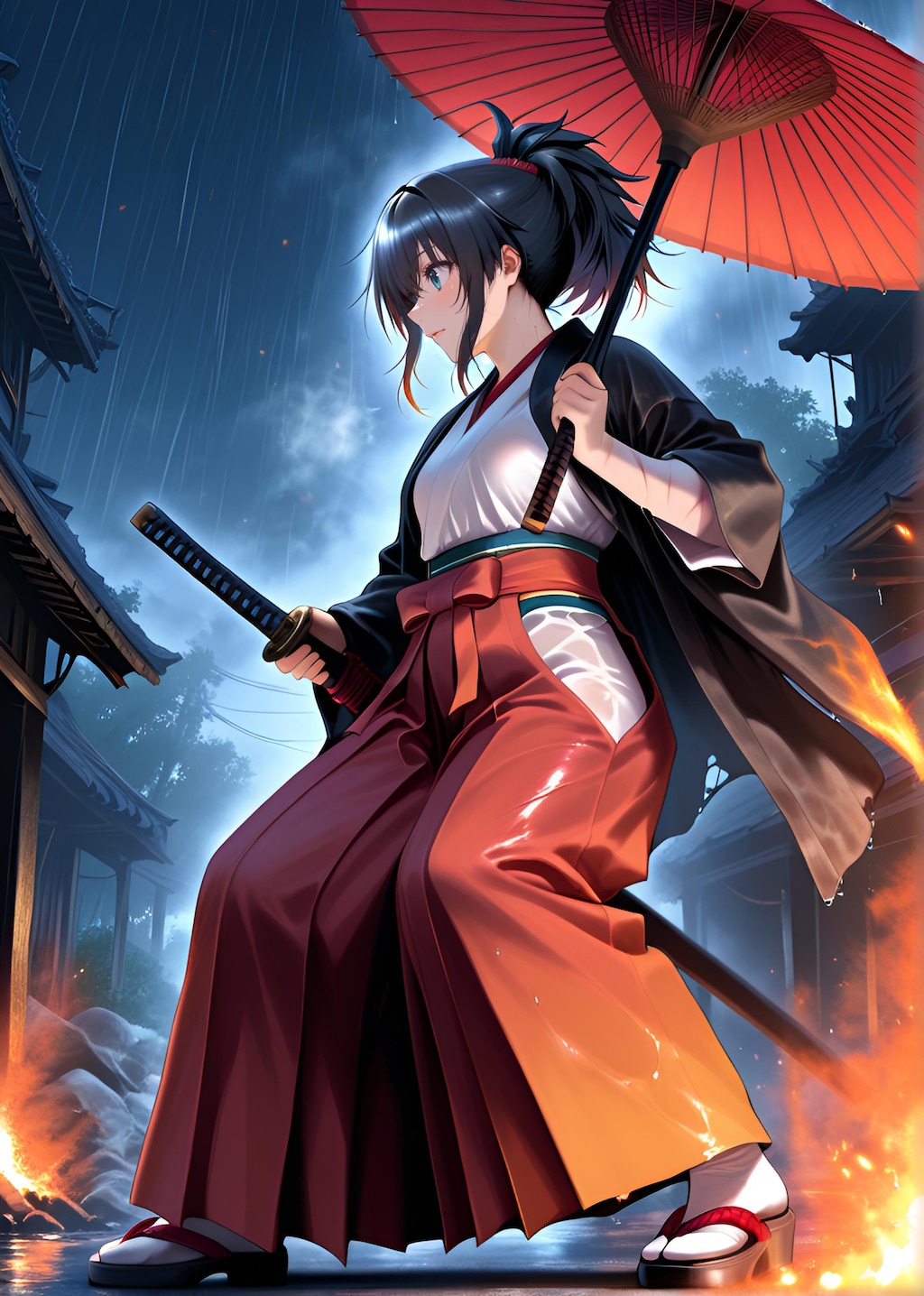 夢乃春樹（YumenoHaruki）　刀剣　帯刀