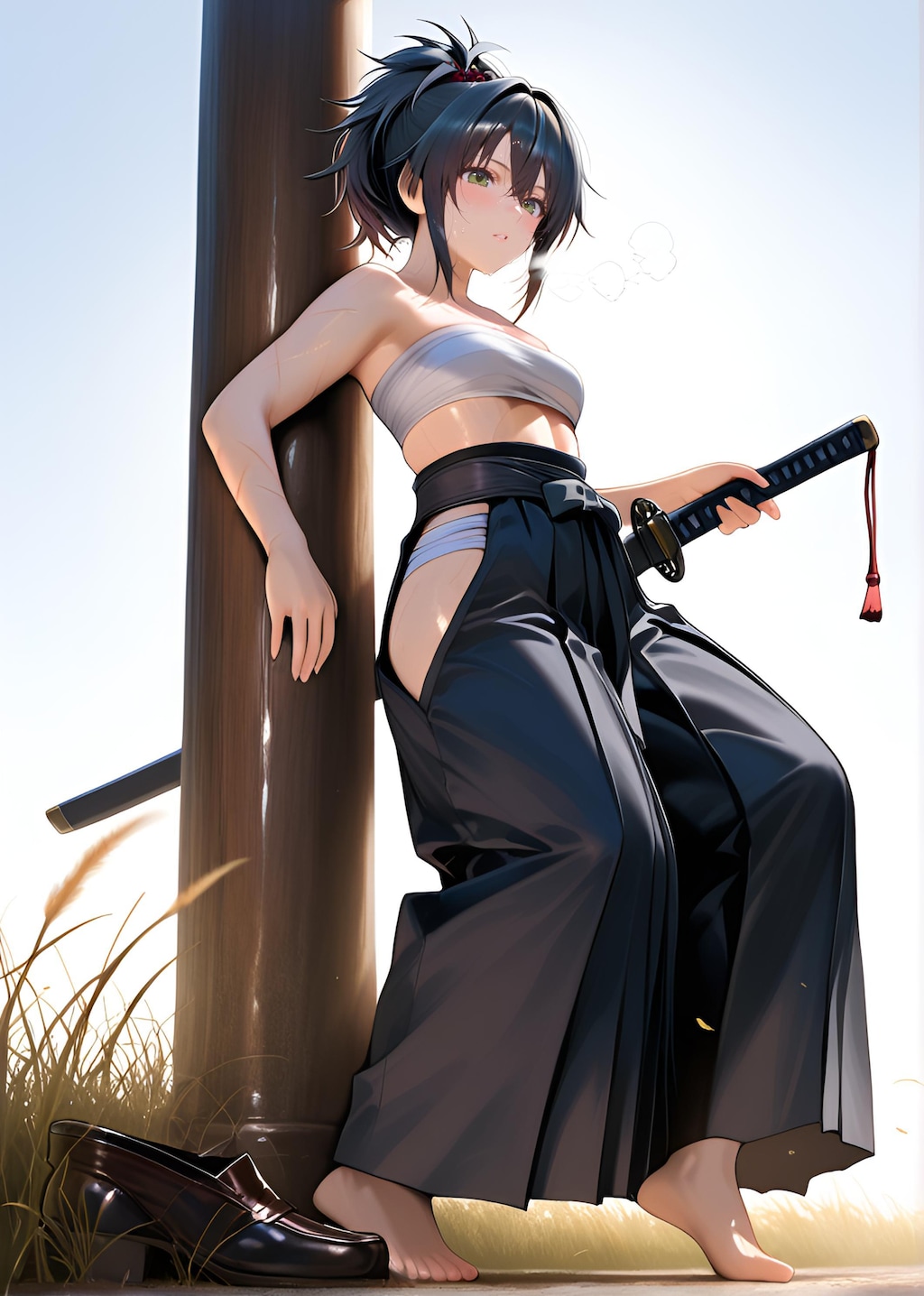 夢乃春樹（YumenoHaruki）　刀剣　帯刀