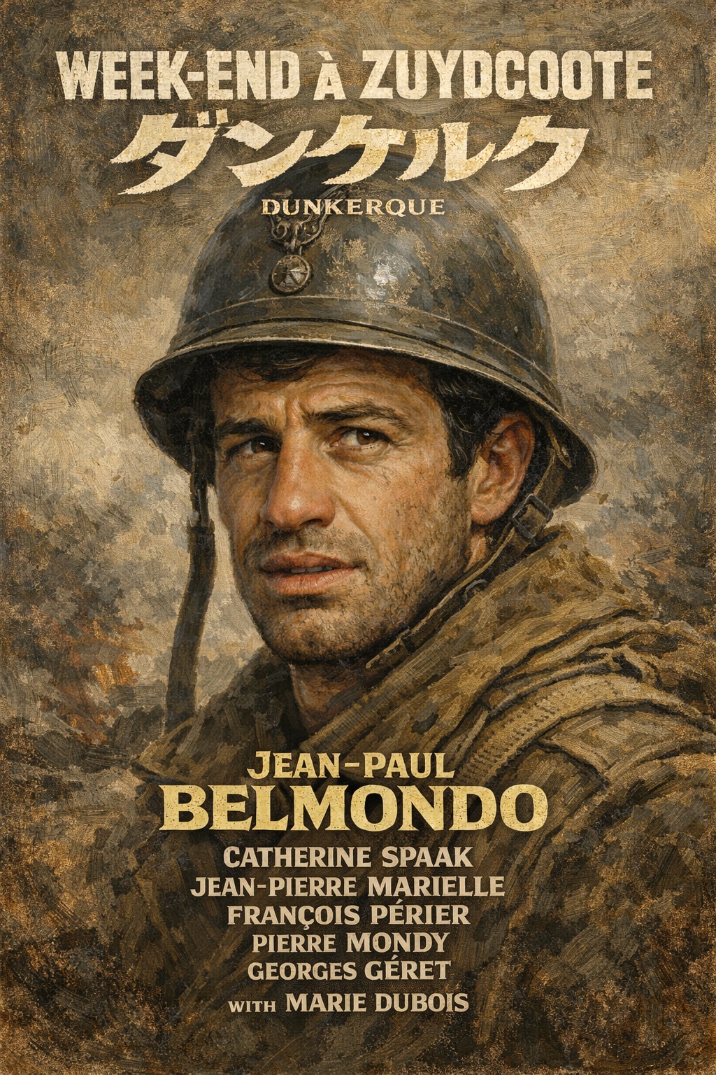 ジャン・ポール・ベルモンド主演『ダンケルク』(1964年 フランス・イタリア) | の人気AIイラスト・グラビア