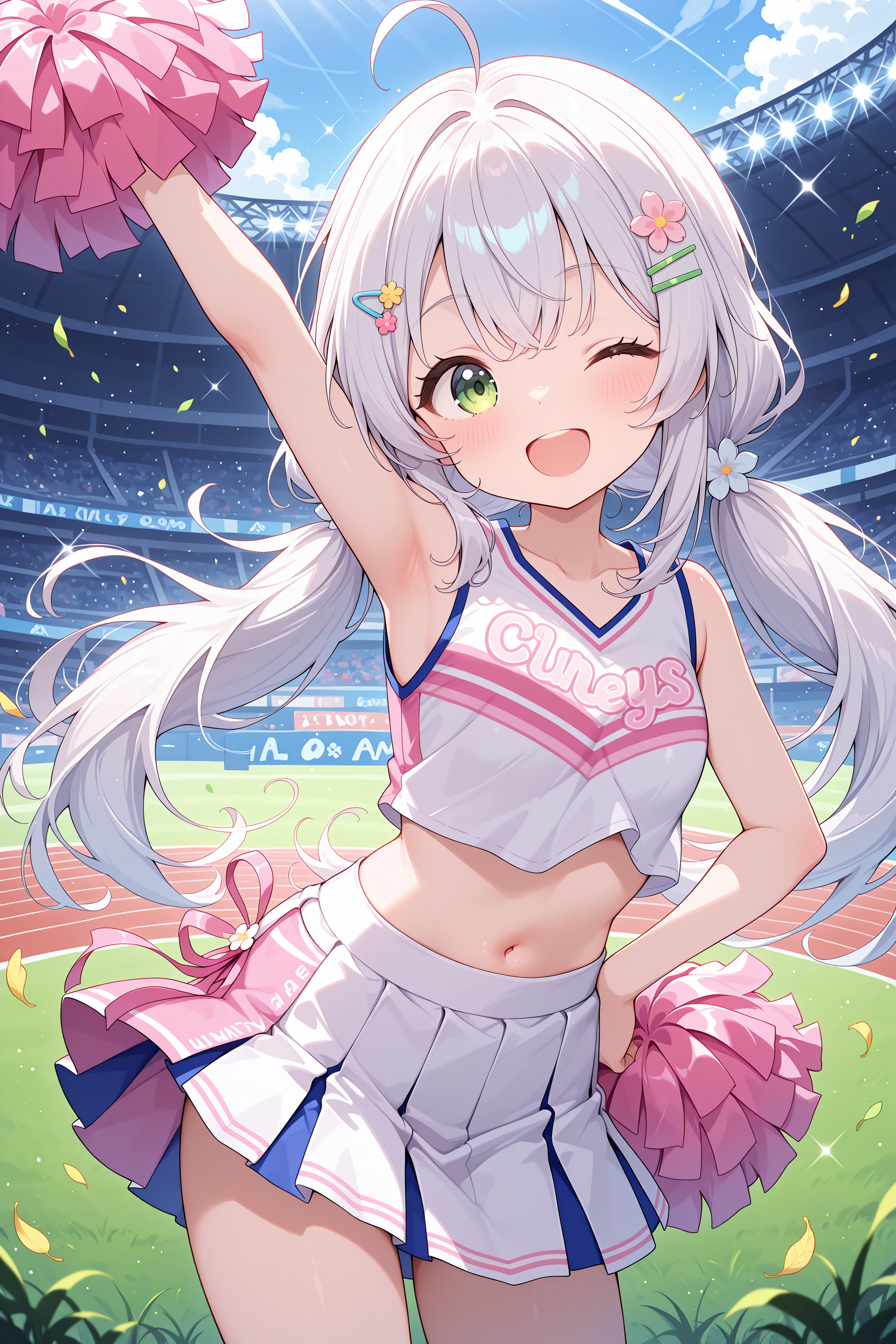 元気いっぱいチアガール | の人気AIイラスト・グラビア