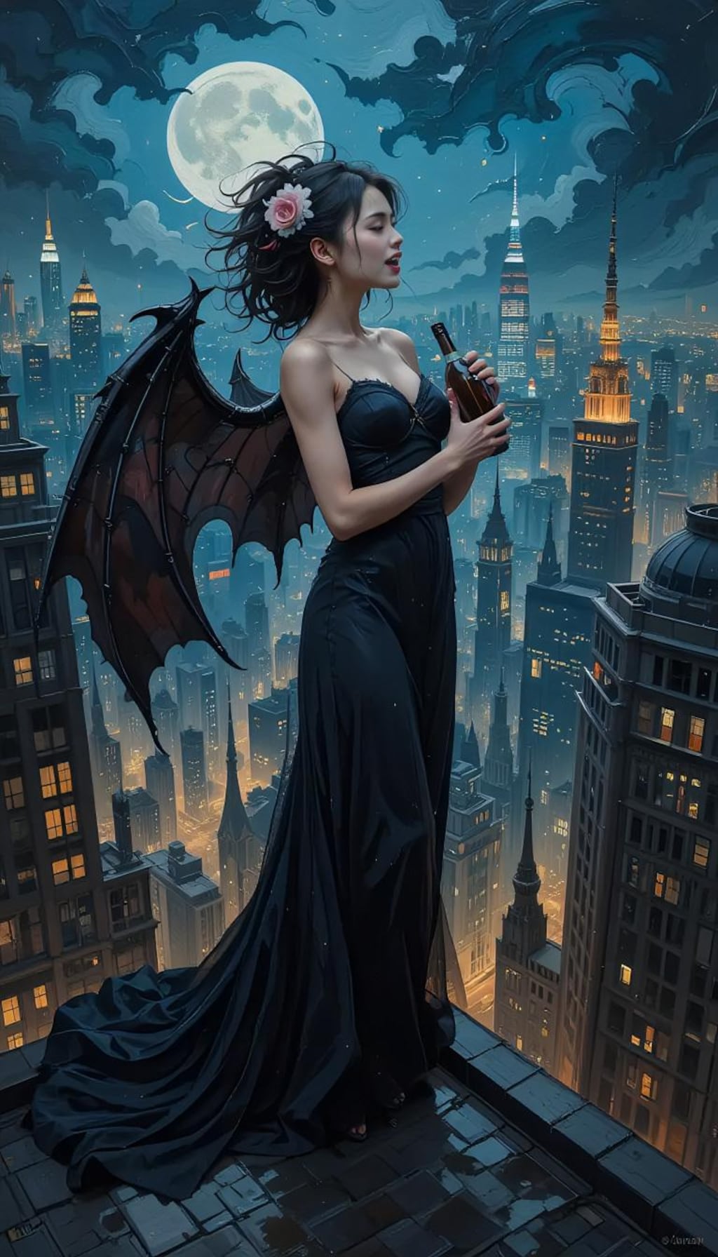 吸血姫！夜の立ち飲み　うめ～