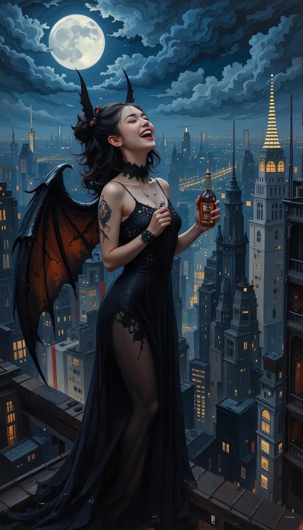 吸血姫！夜の立ち飲み　うめ～