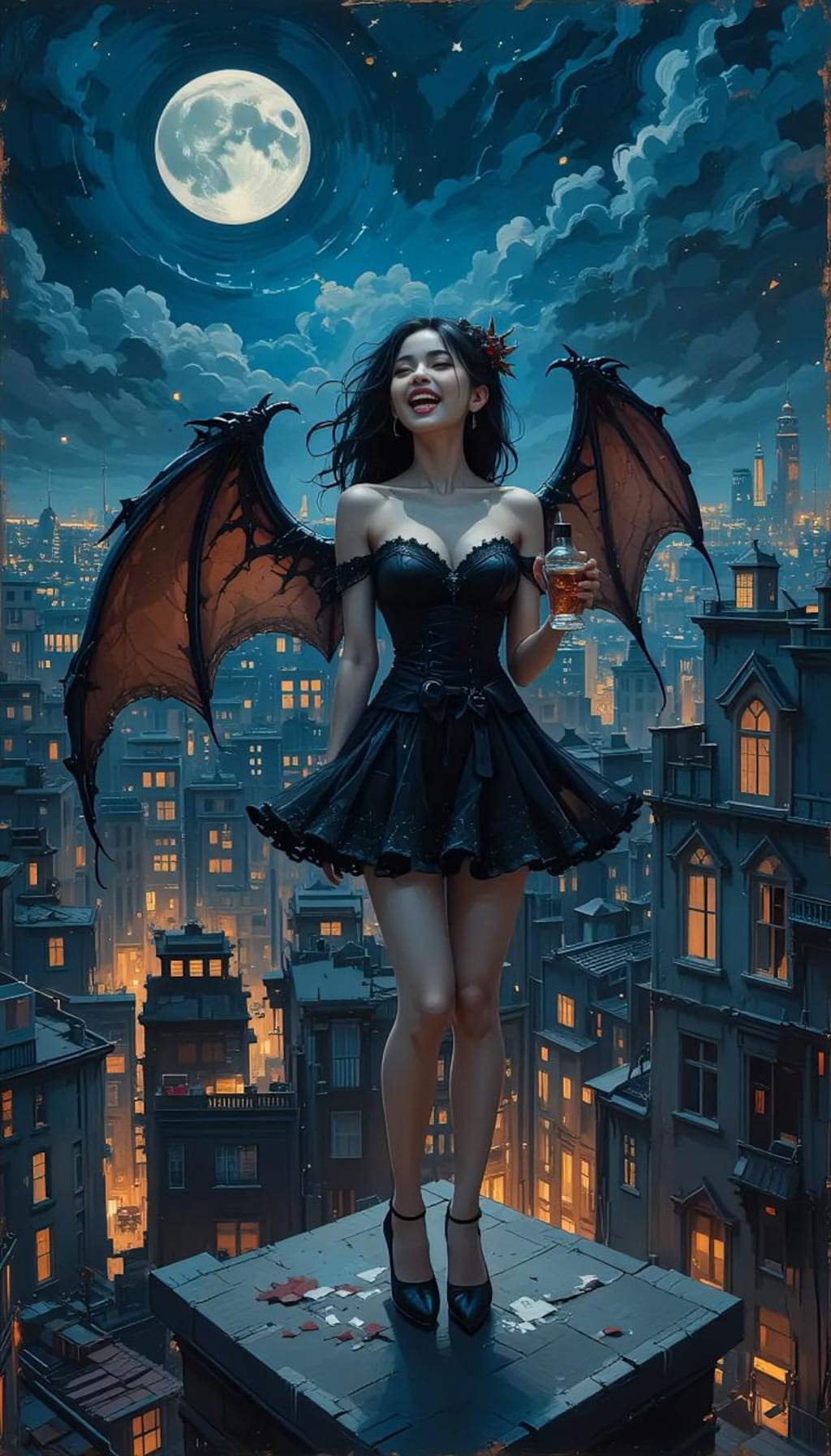 吸血姫！夜の立ち飲み　うめ～