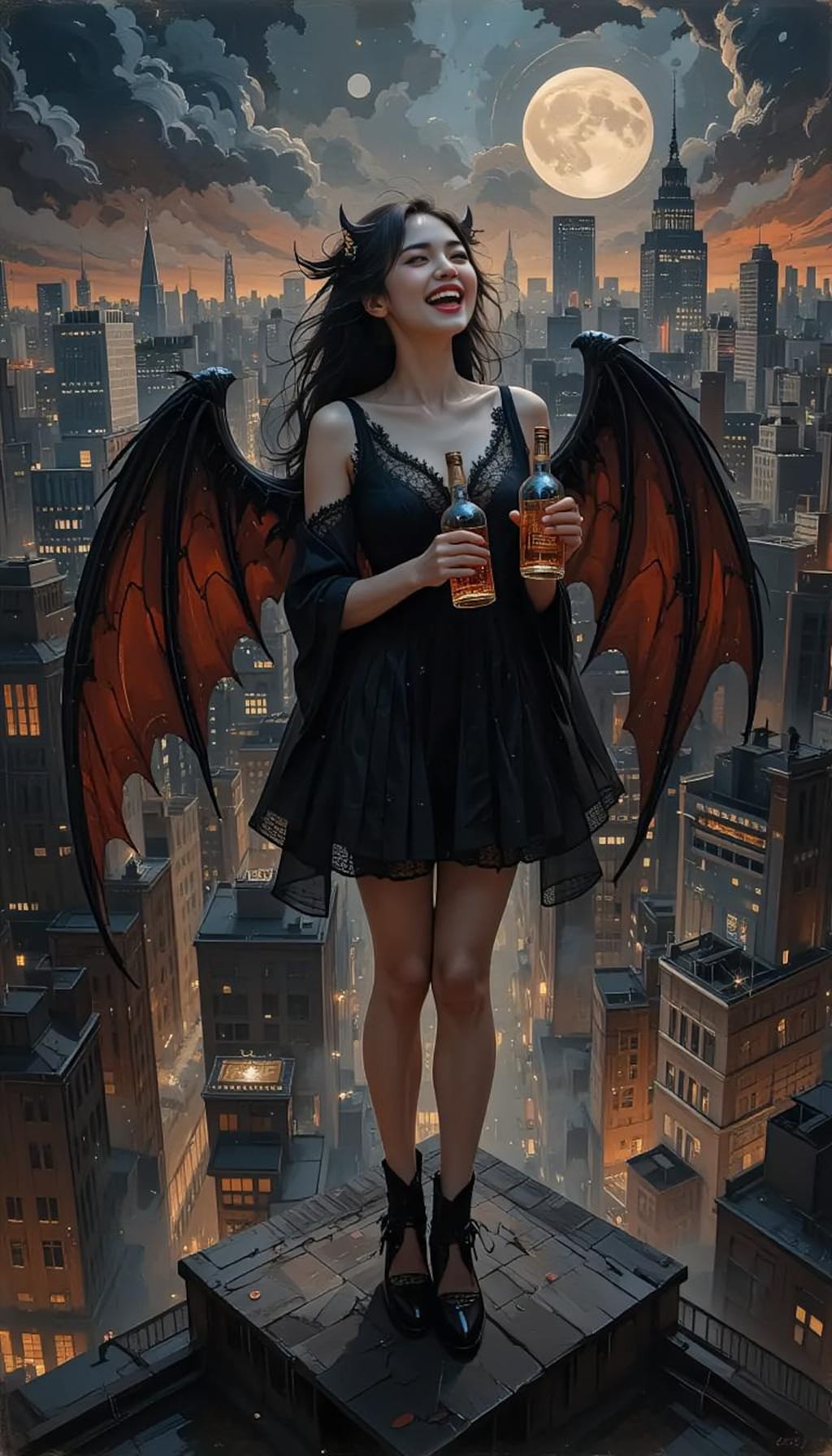 吸血姫！夜の立ち飲み　うめ～