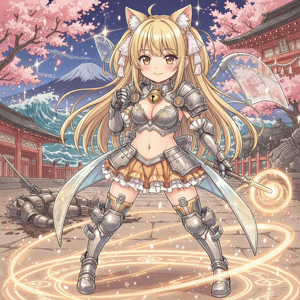 金ツイにゃん。戦う