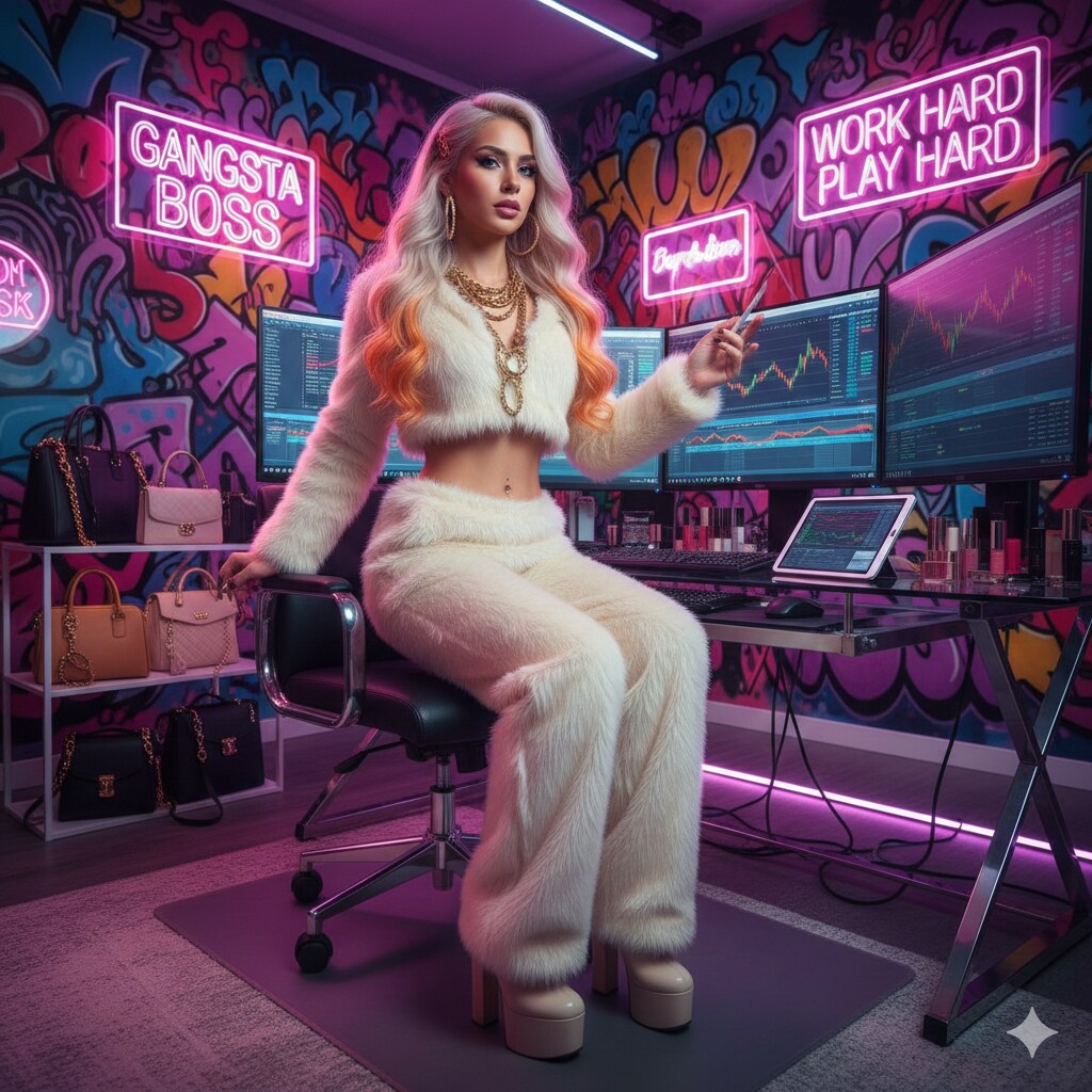 ギャル✕社長 | の人気AIイラスト・グラビア