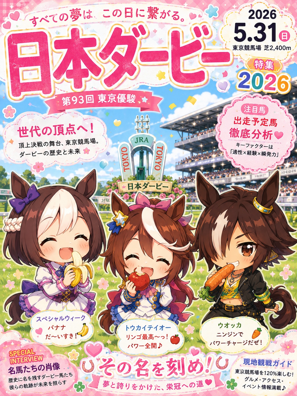 日本ダービー特集