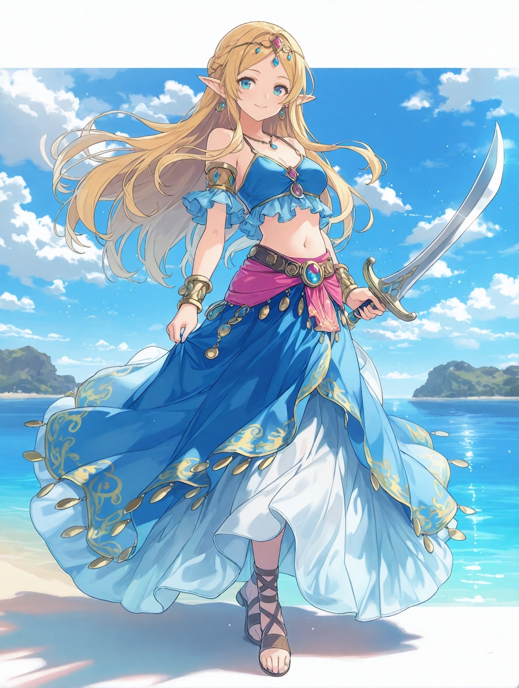 こうも寒いと常夏の島でエルフに会いたい