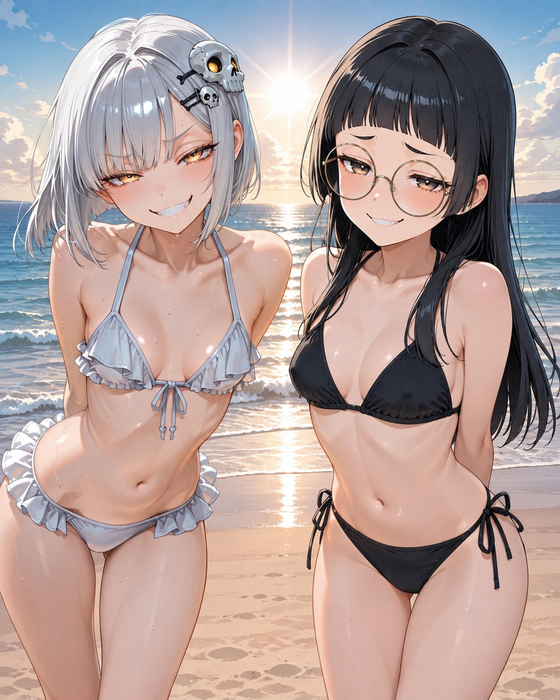 【ツーショット御礼】ニヤニヤな2人