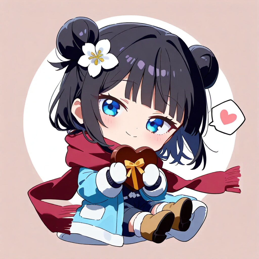 ちびだんごちゃん🍡✨のばれんたいん🍫✨