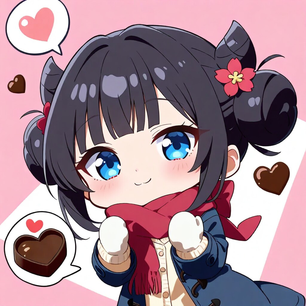 ちびだんごちゃん🍡✨のばれんたいん🍫✨
