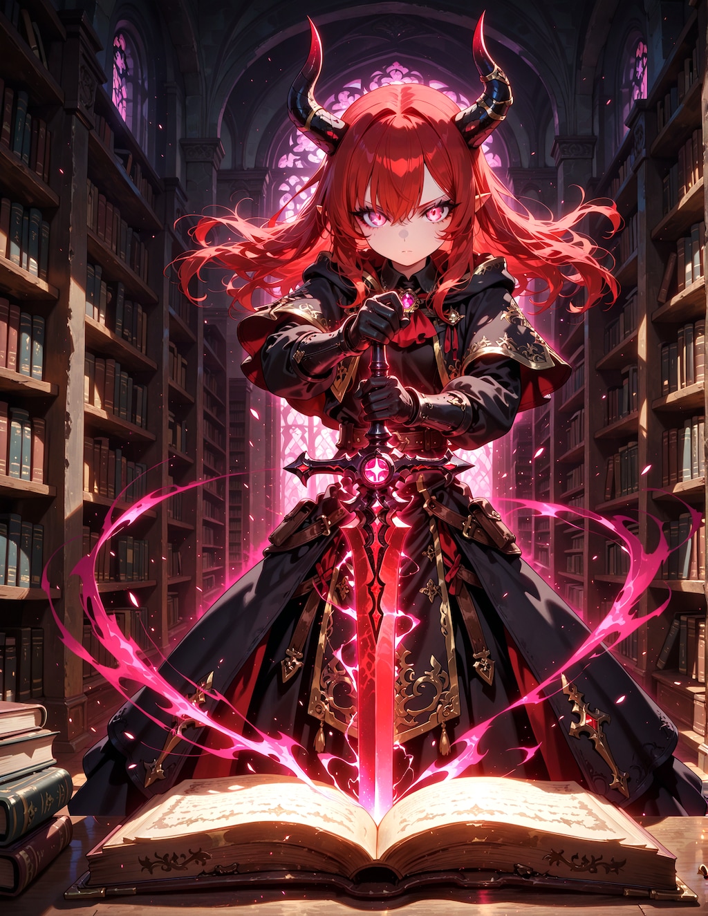 本の中に魔剣（チカラ）があり