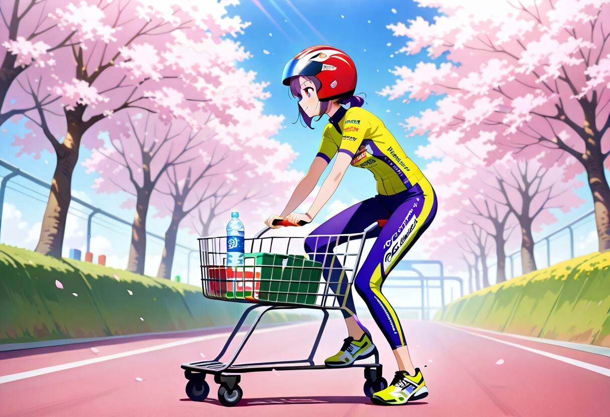 ショッピングカートレース2026④