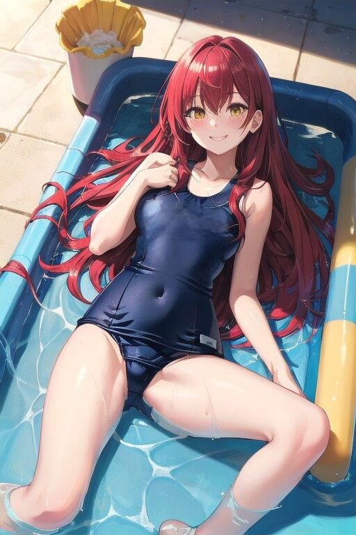 スクール水着の女の子１７