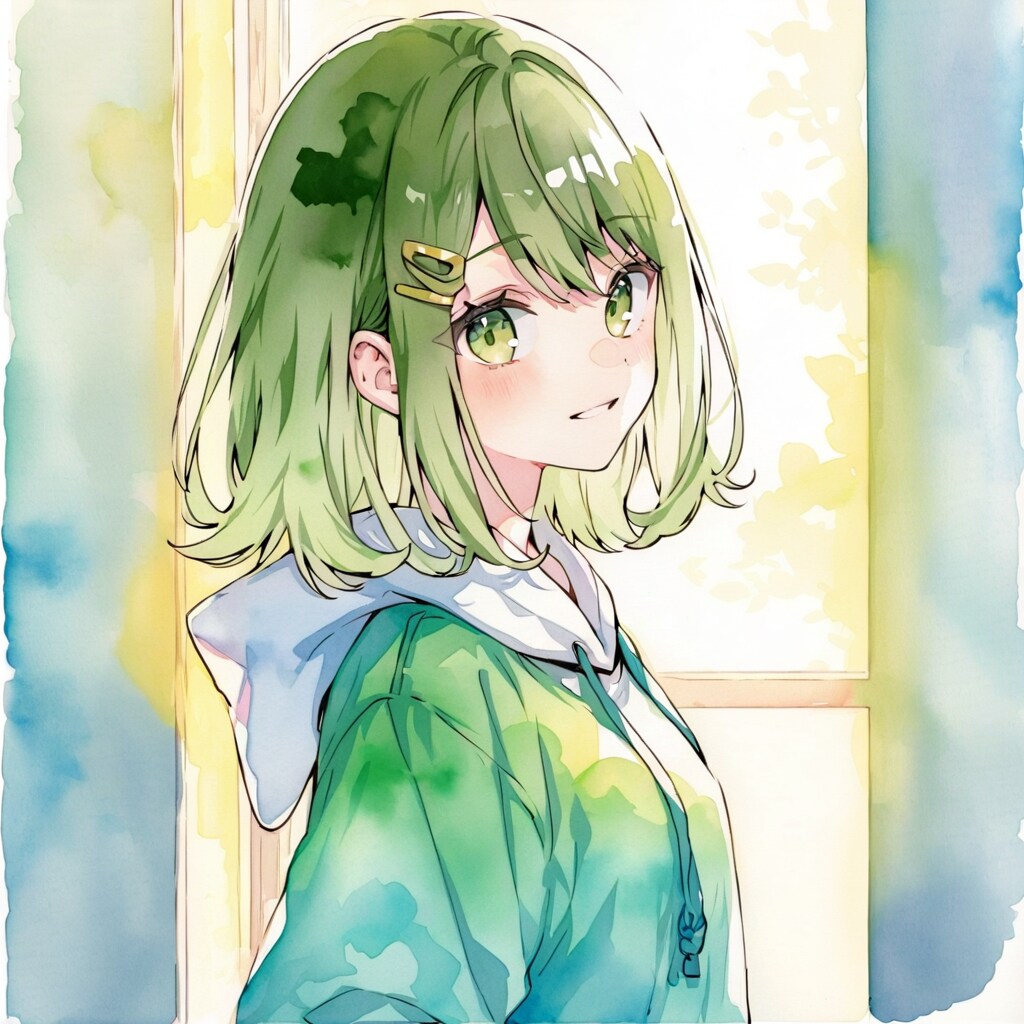 水彩画風2