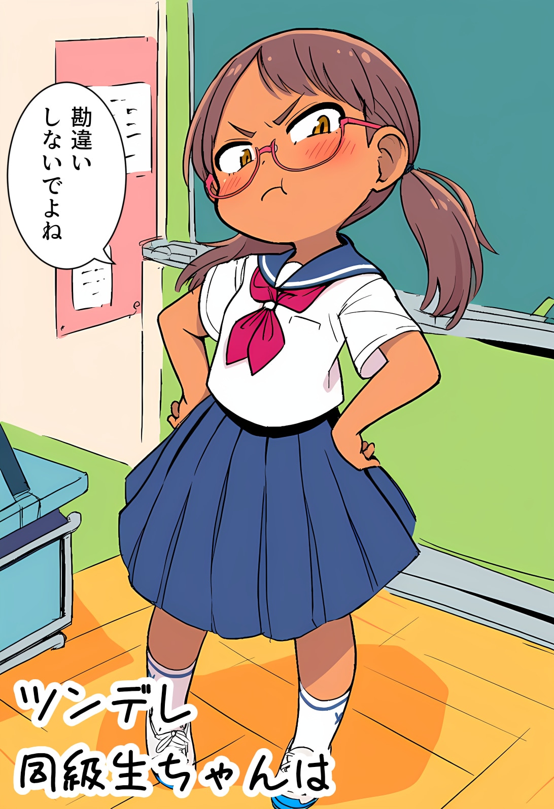 ツンデレ同級生ちゃんは