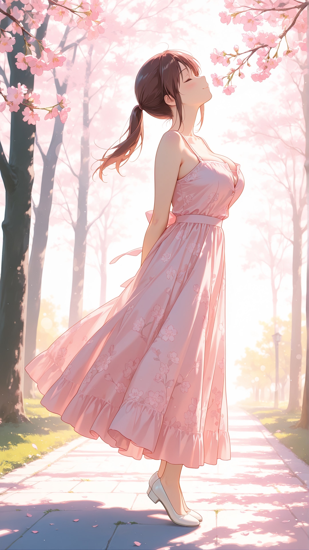 桜と三船さん