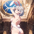 銀の白うさぎ 3枚目