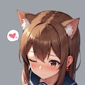 猫耳娘の手袋手コキ - 巨乳版 3枚目