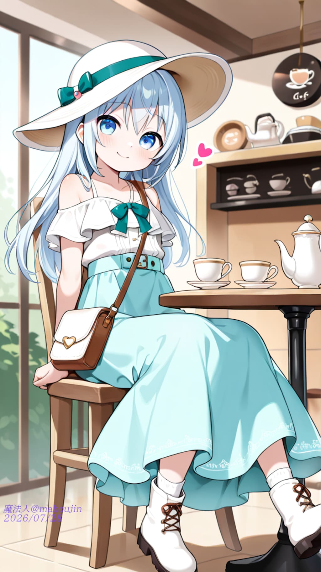 カフェの午後、緩やかな時間と紅茶