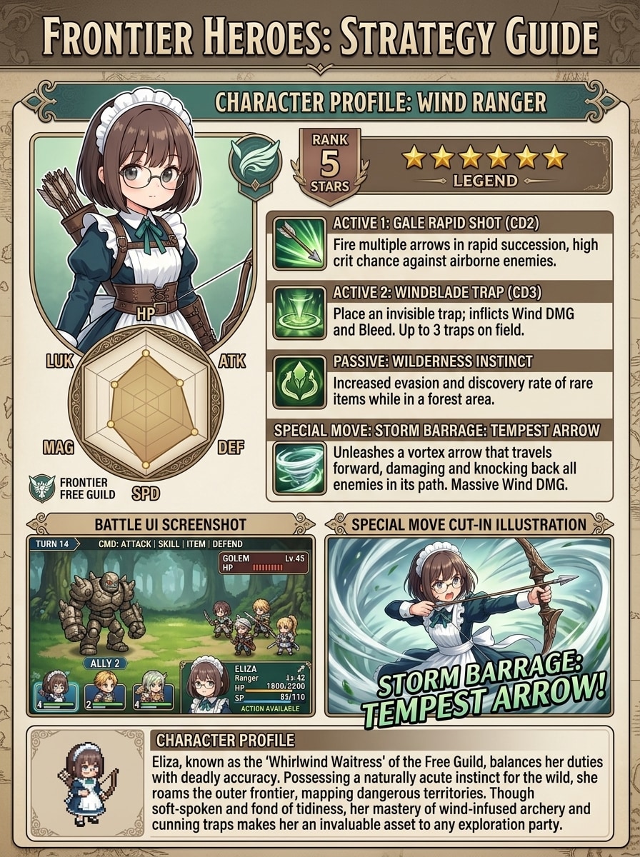 RPG攻略本風ちび眼鏡メイドちゃん