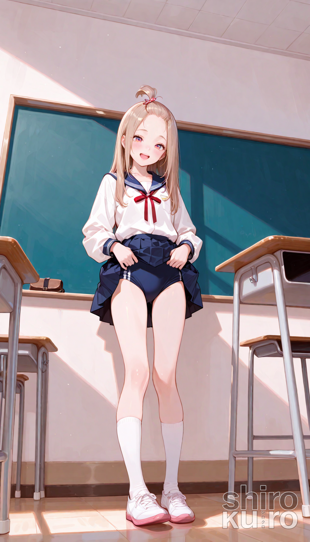 昭和コスプレ セイラー服＆ブルマ