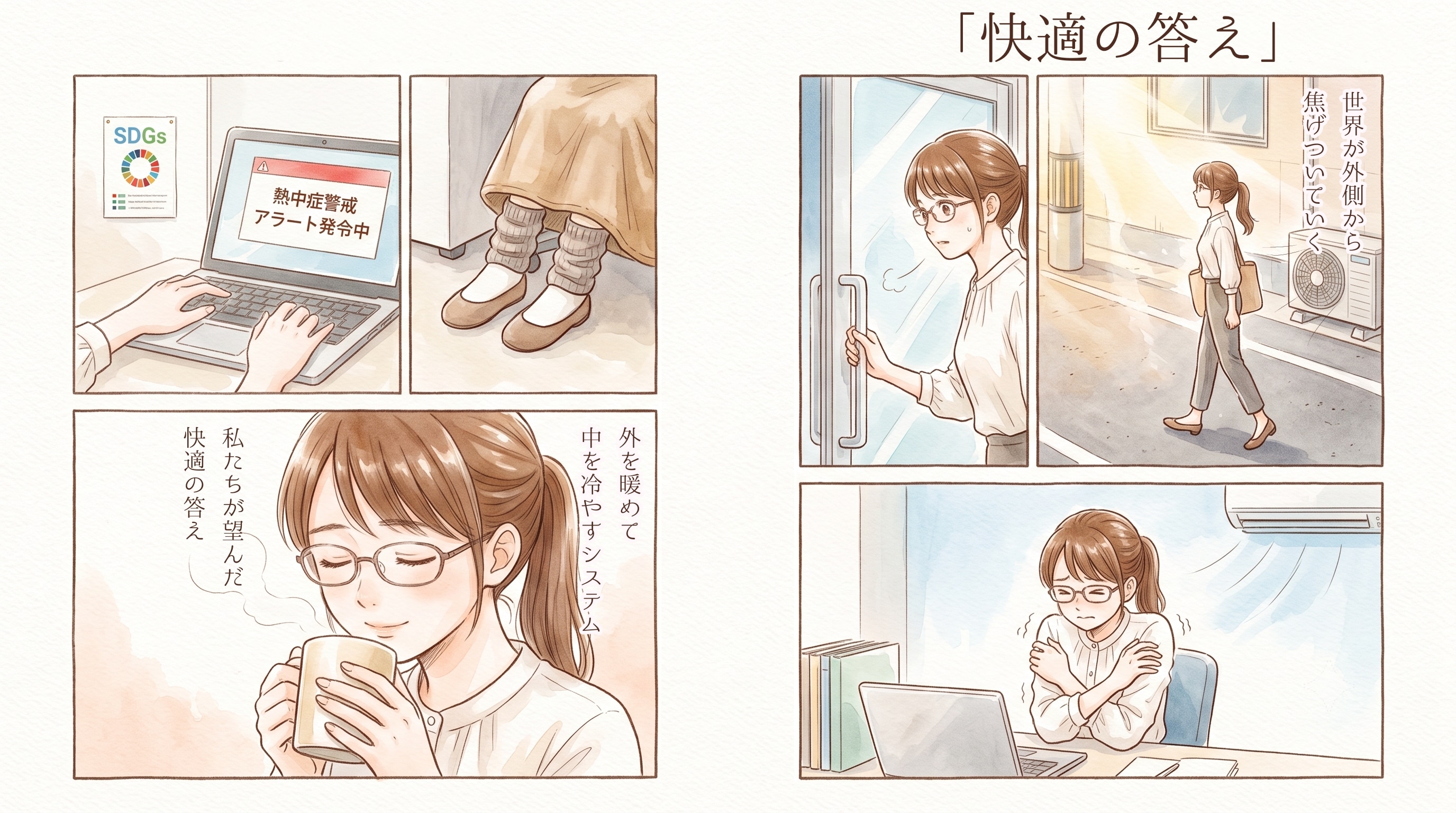 快適の答え　★AI併用作品★