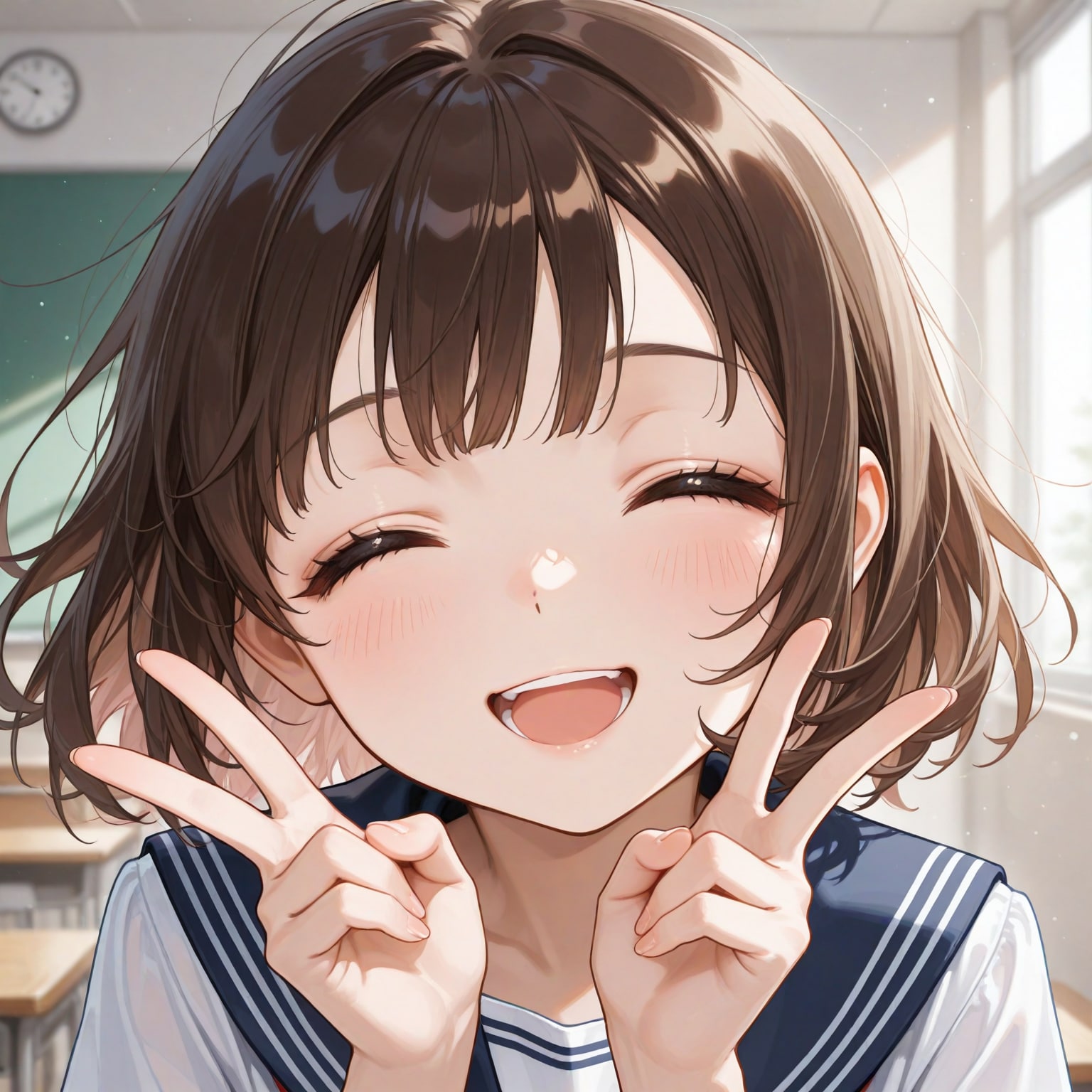 広がる笑顔