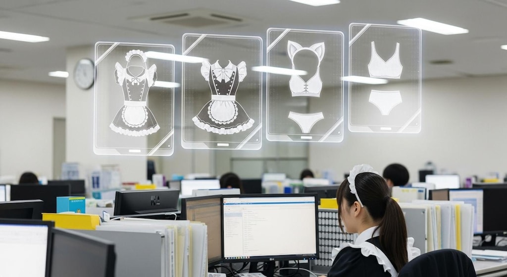 社員のコスチュームを自由にカスタマイズしたい