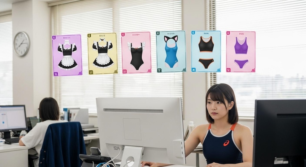 社員のコスチュームを自由にカスタマイズしたい