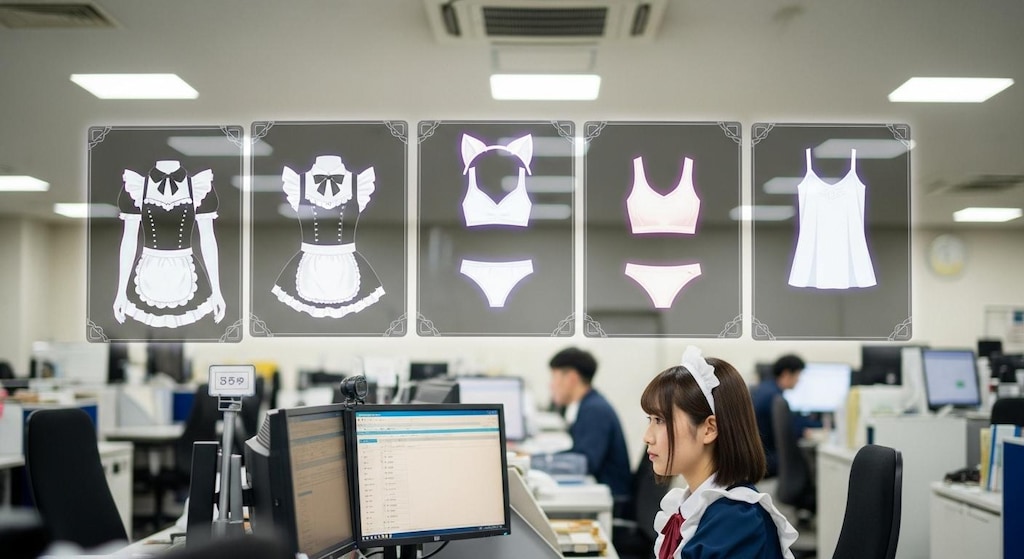 社員のコスチュームを自由にカスタマイズしたい