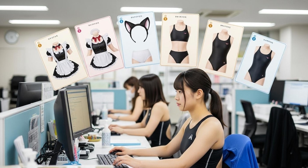 社員のコスチュームを自由にカスタマイズしたい