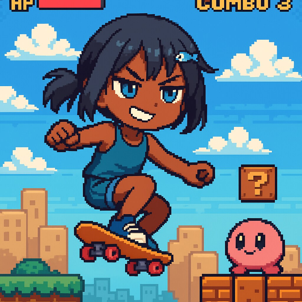 アクションゲームのこなつちゃん