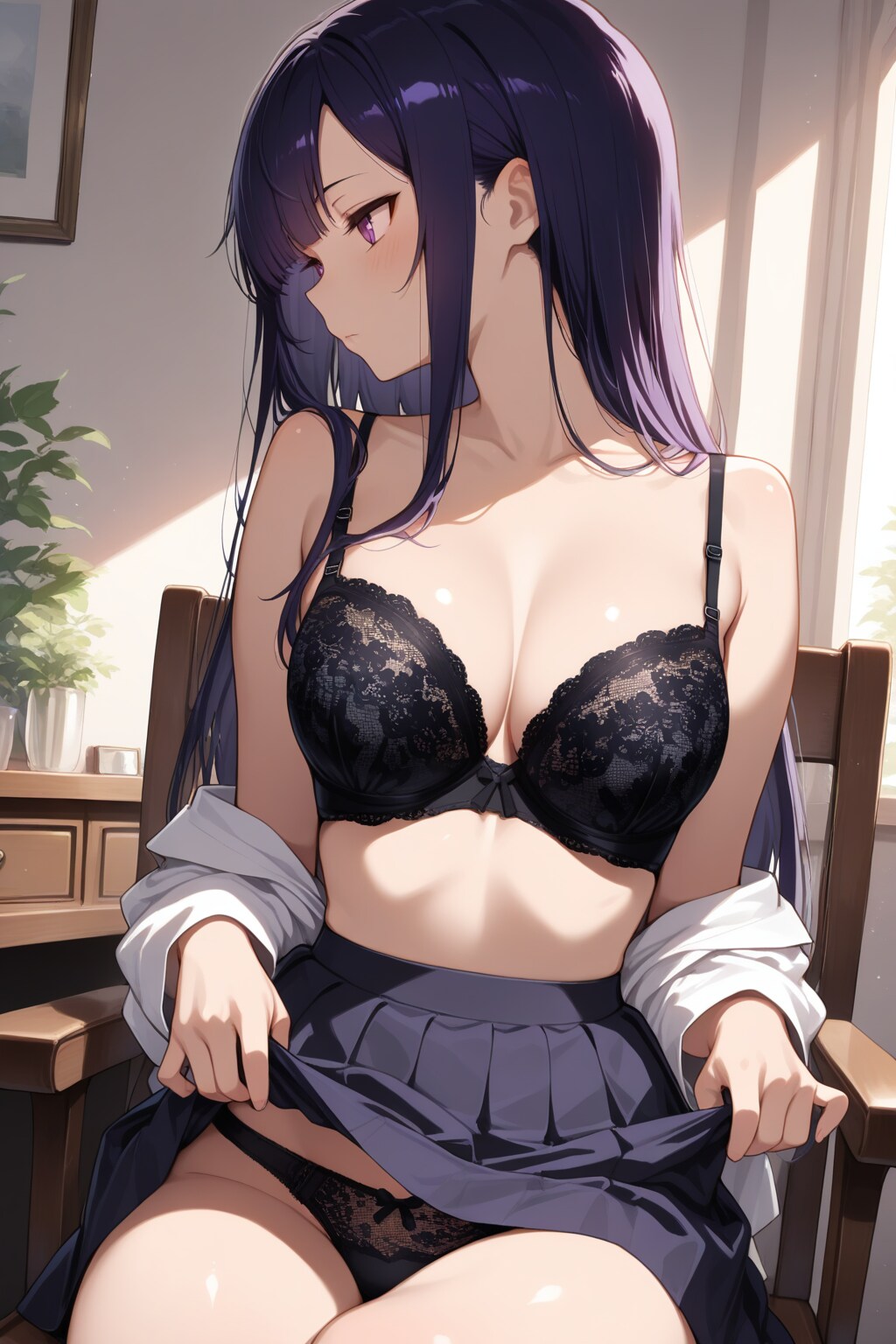 チラッとする下着グラビア