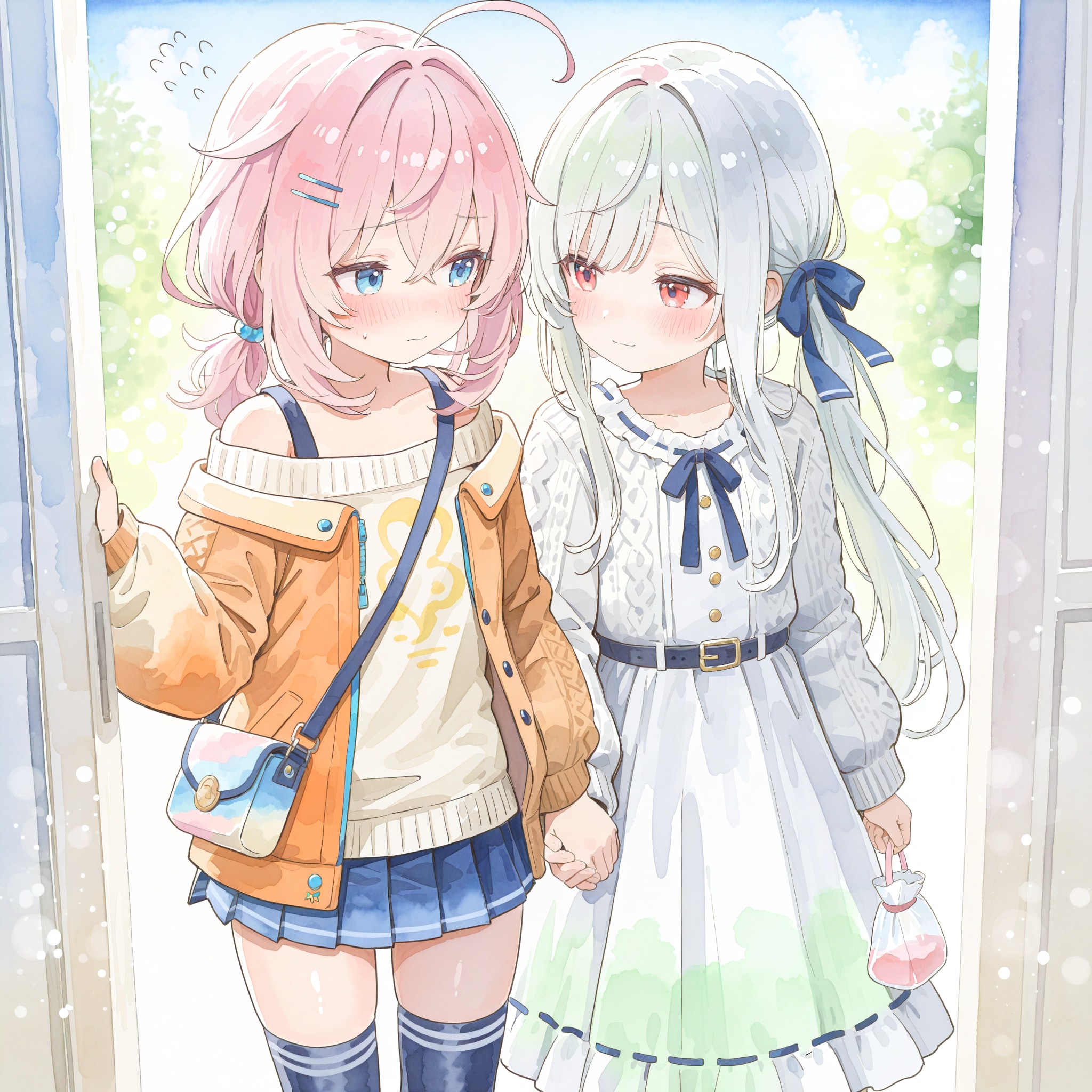 百合デート | の人気AIイラスト・グラビア