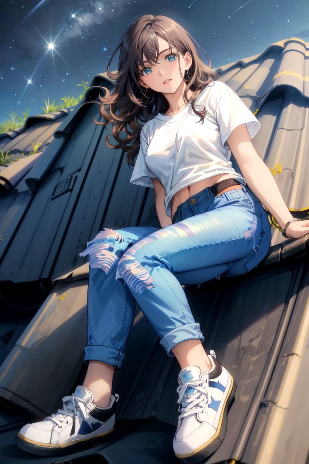 星がきれいだよ | の人気AIイラスト・グラビア