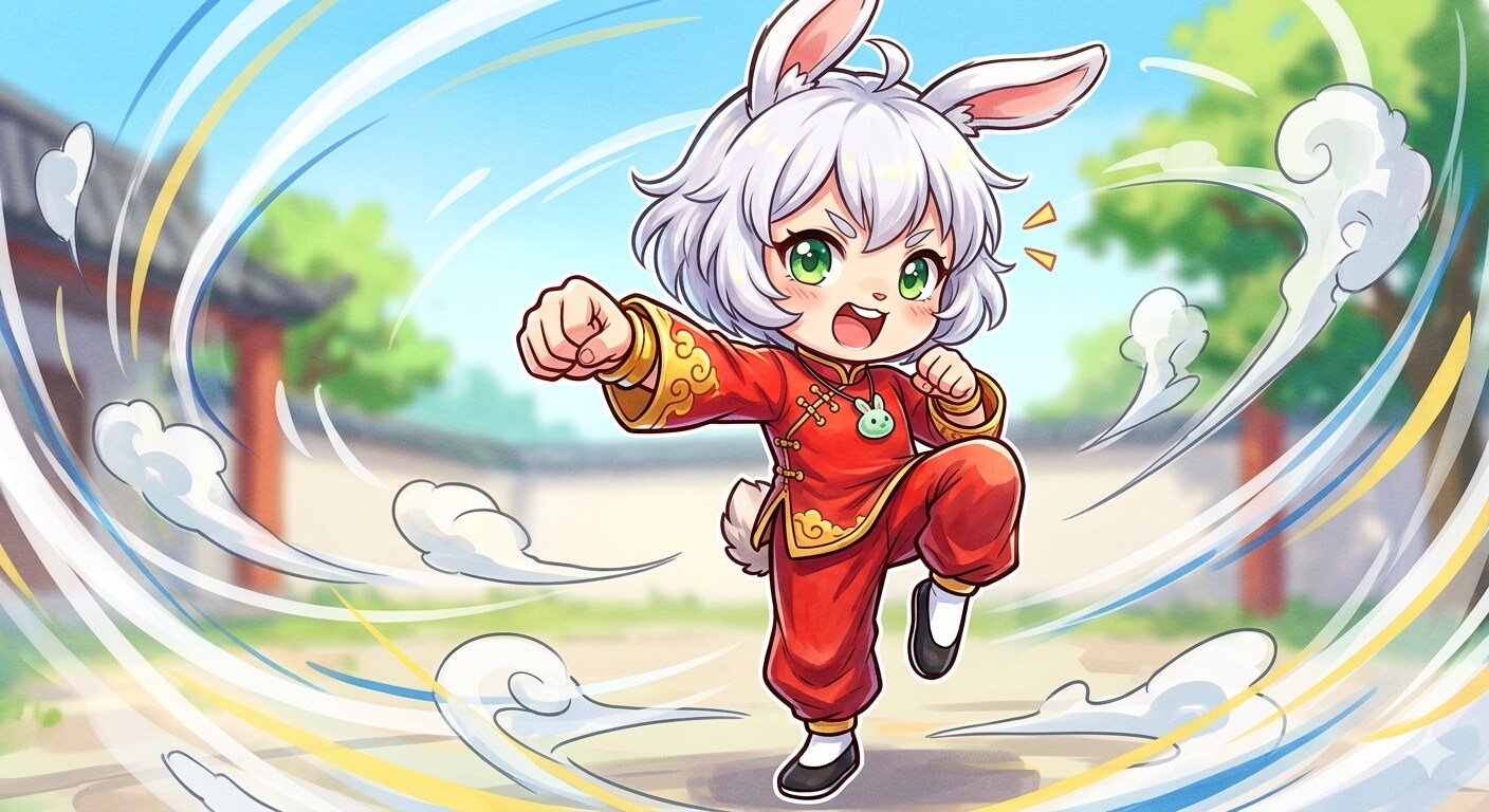 ケモミミカンフー31 | の人気AIイラスト・グラビア