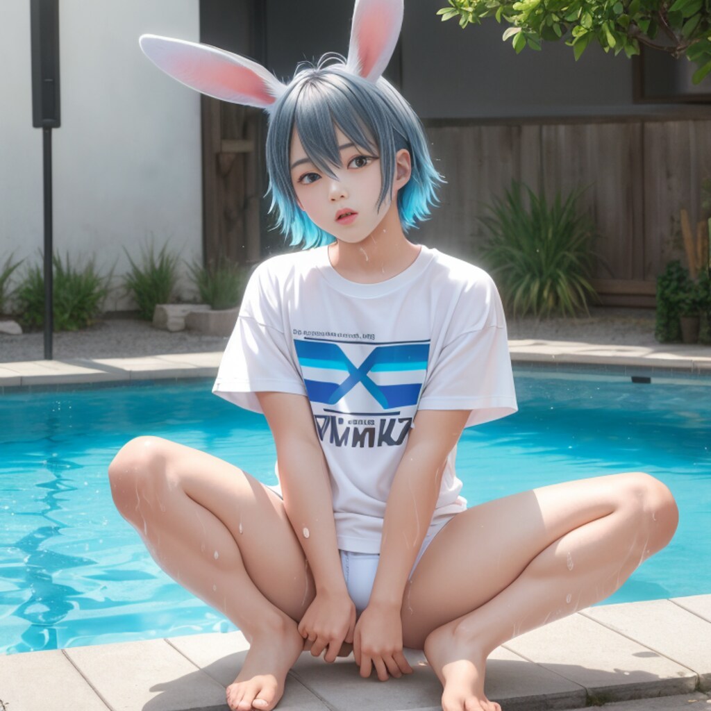 プールと男の娘2