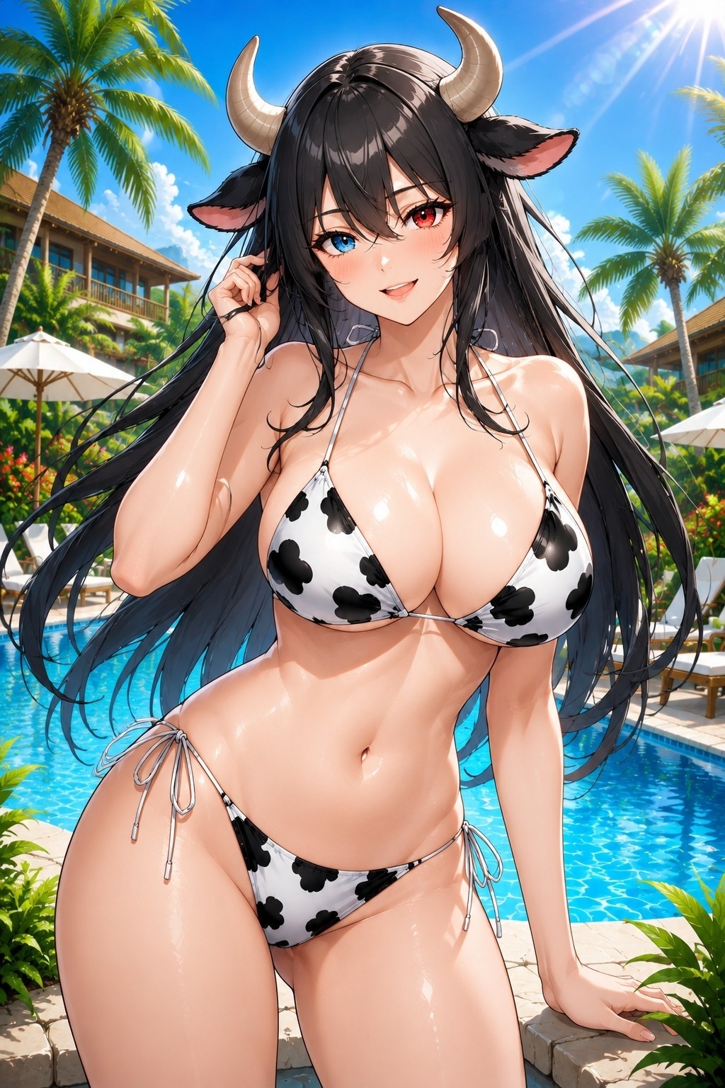 牛山さんのオッドアイと｡
