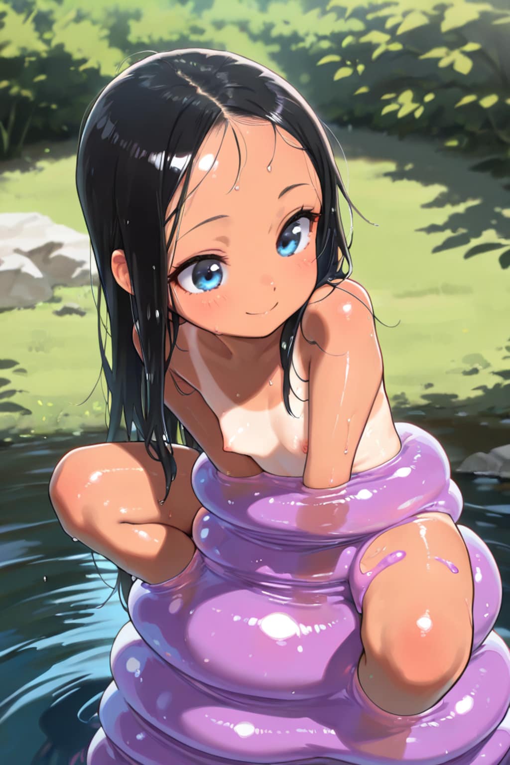 ながいものにまかれた　てんそるちゃん