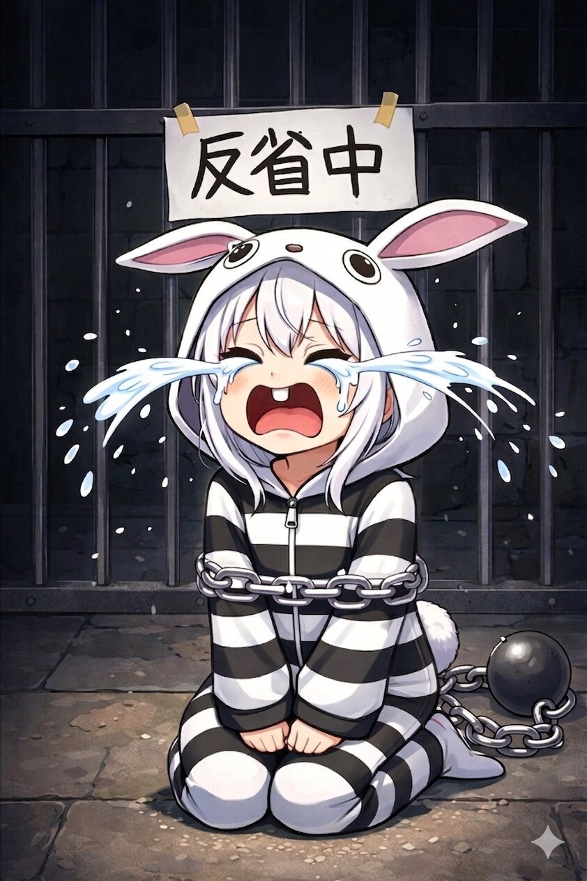 みみちゃんが作ってくれた着ぐるみを着て、着ぐるみ全国大会に出場しようとしたうさぎちゃん！！
