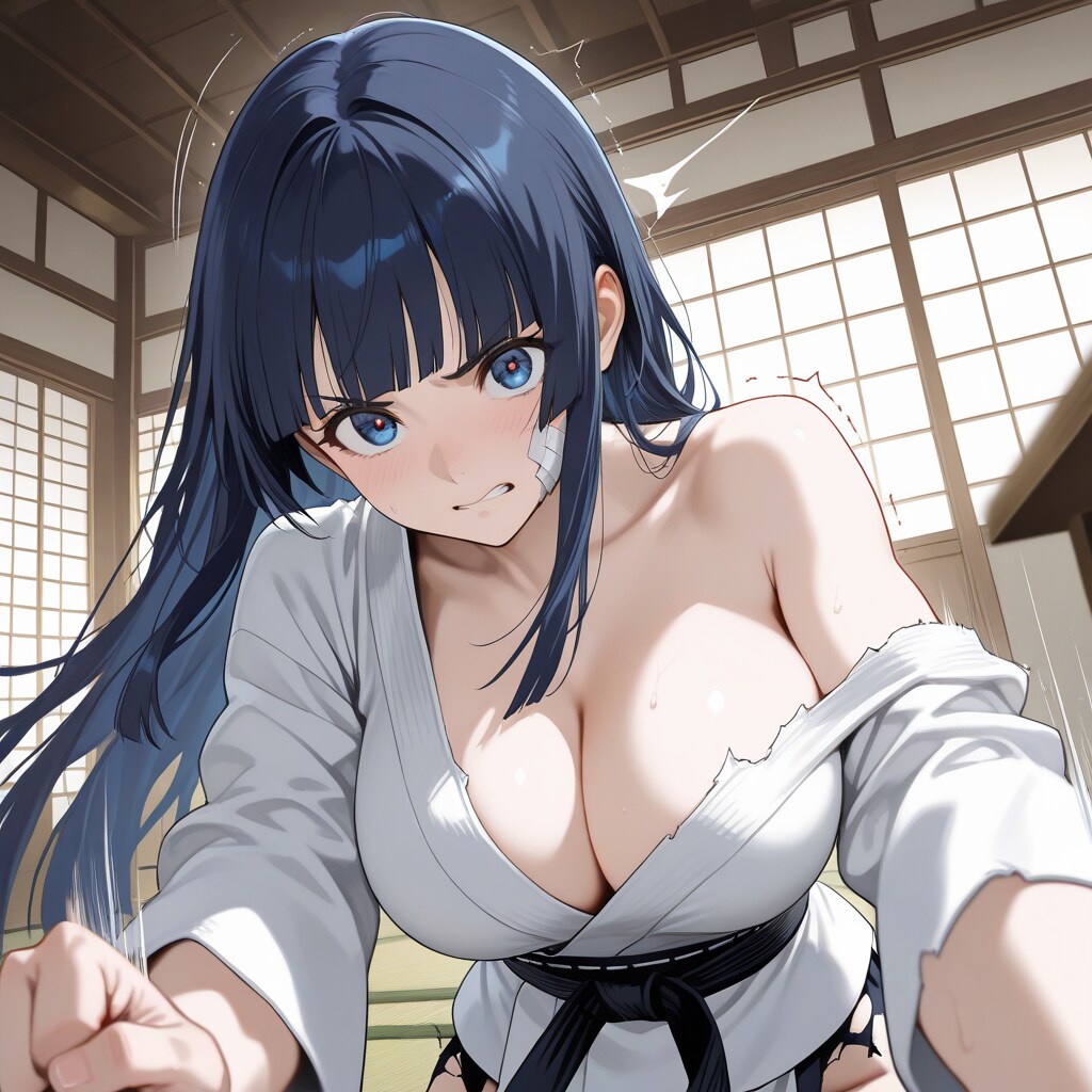 ...っっ来ぉい！！💢このｶﾞｷｬ！！...　動けなくしてかわいがっちゃるわ！！