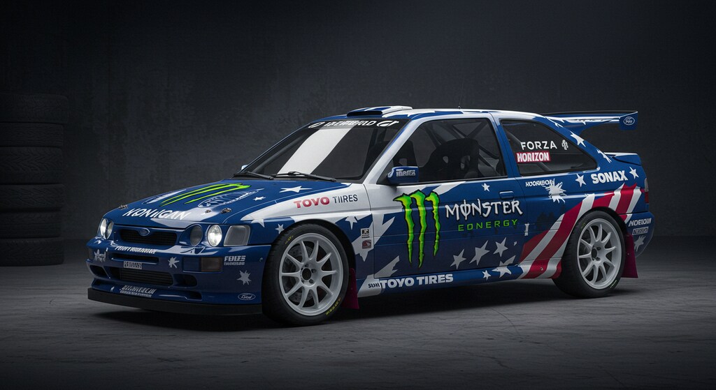 モンスターエナジーフォードエスコート