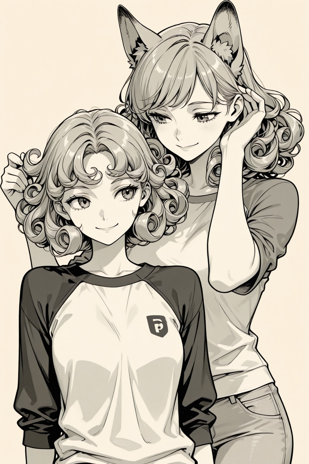 仲良し姉妹