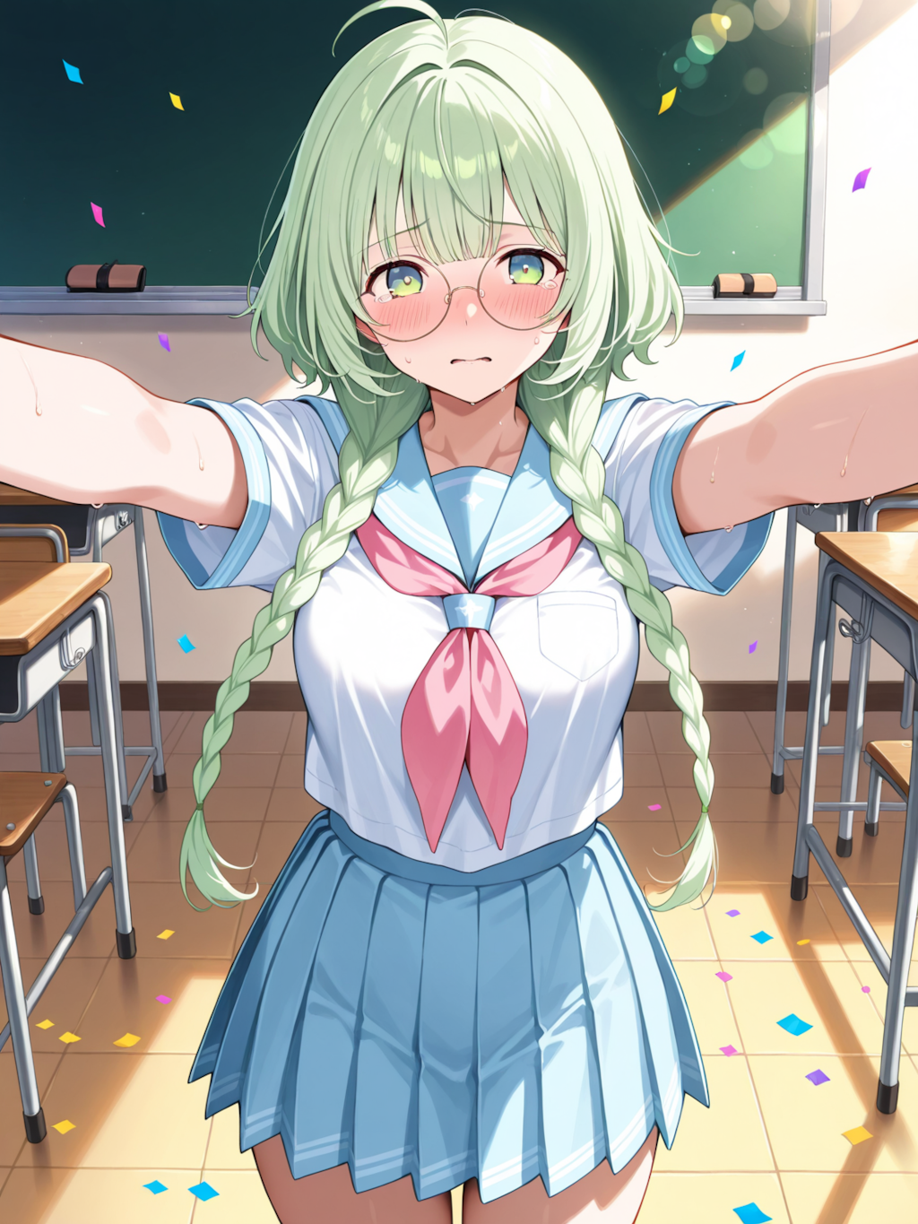 どうして私がこんな格好で！