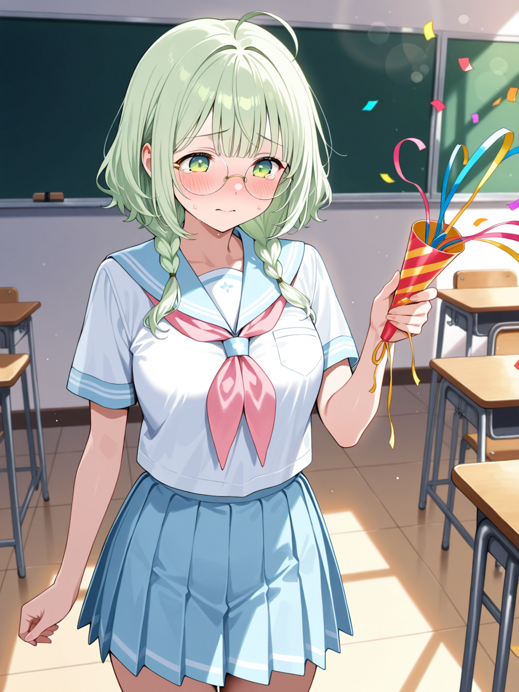 どうして私がこんな格好で！