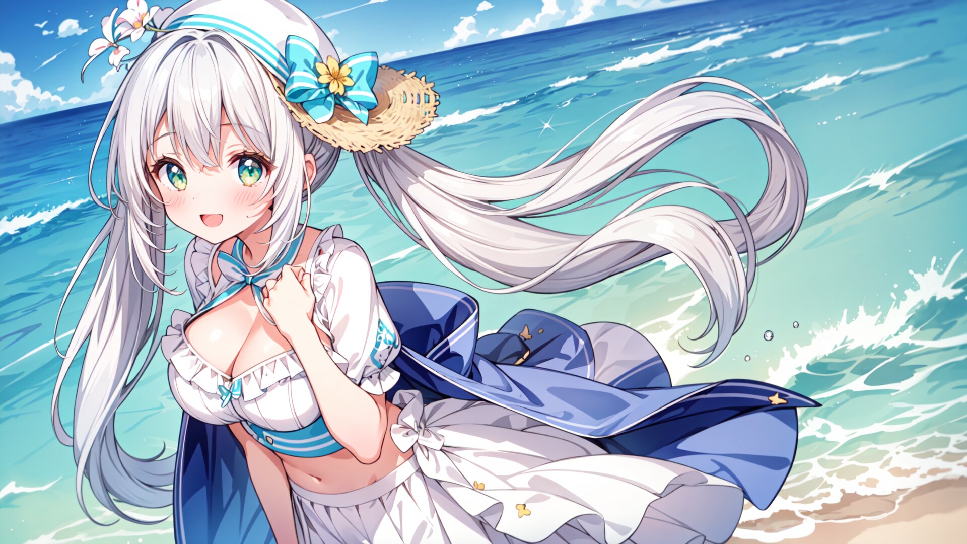 海へ