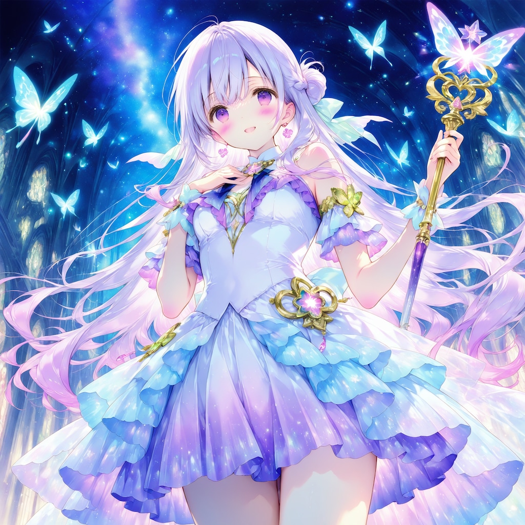 魔法少女（紫）