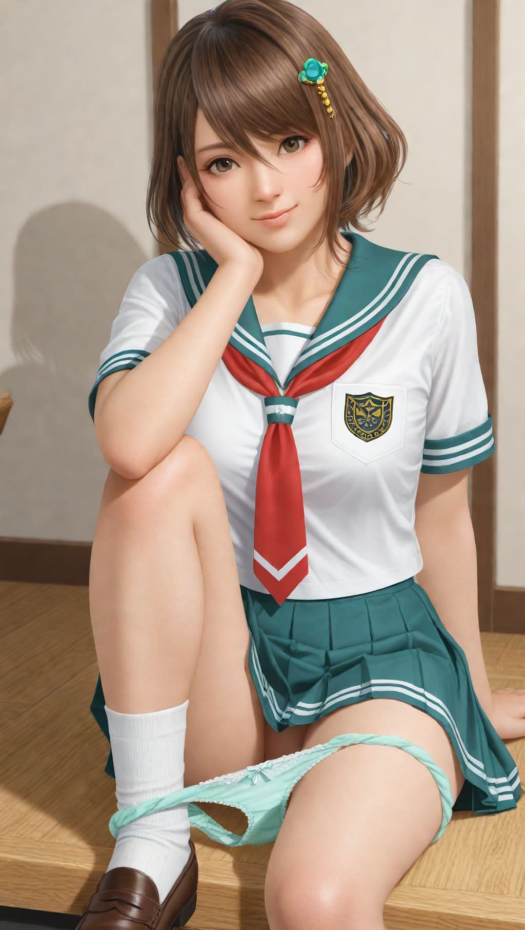 中が気になるのかな～？