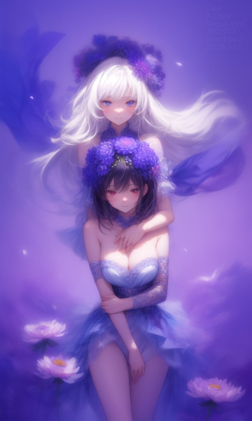 バーメイド香澄さん遥さん（アネモネとバックハグ挑戦）